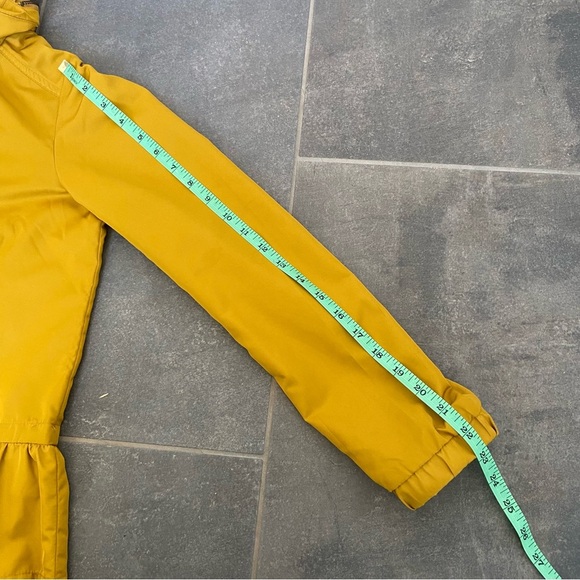 Zara Mustard Yellow Jacket with Ruffle Hem - Picture 13 of 14